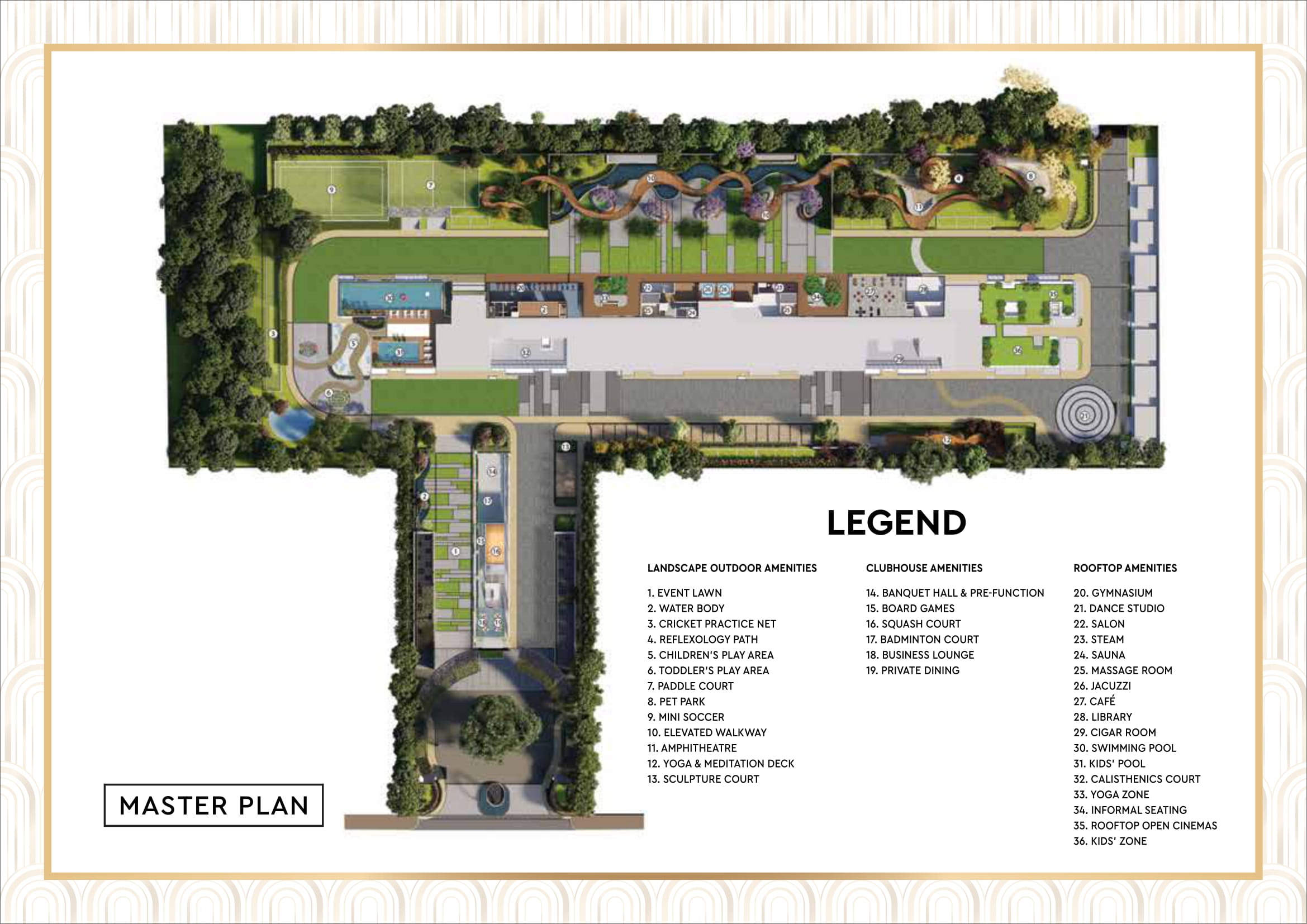 Godrej Tiara Master Plan Designed in 5 Acres Yeshwanthpur, Bangalore